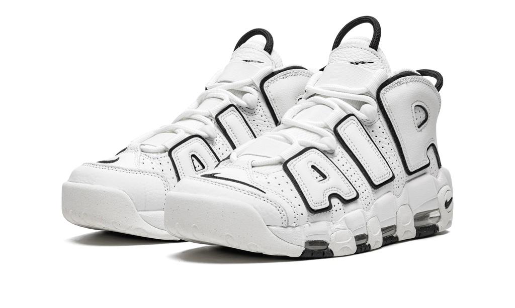 NIKE AIR MORE UPTEMPO  "WHITE / BLACK"